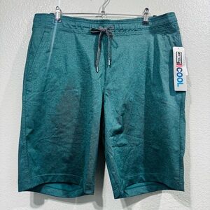 32 degrees Blue Quick-Dry Board Shorts with Adjustable Waist